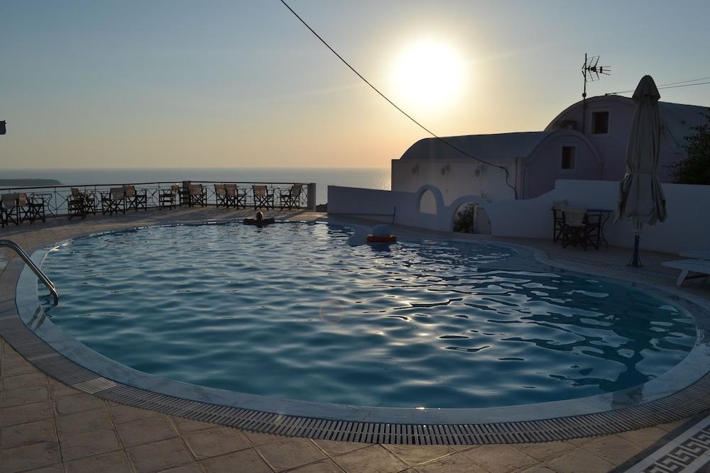 Ether Sunset Oia Zewnętrze zdjęcie