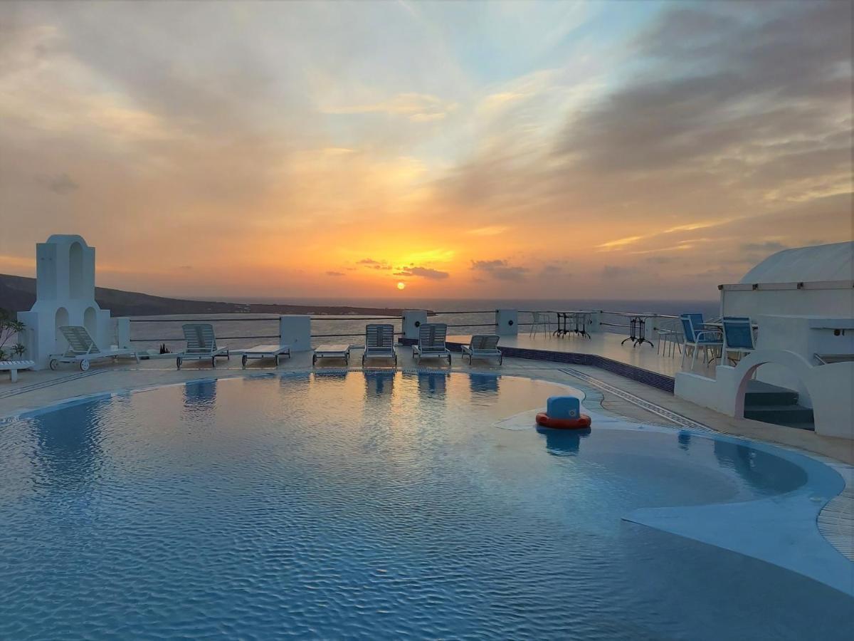 Ether Sunset Oia Zewnętrze zdjęcie