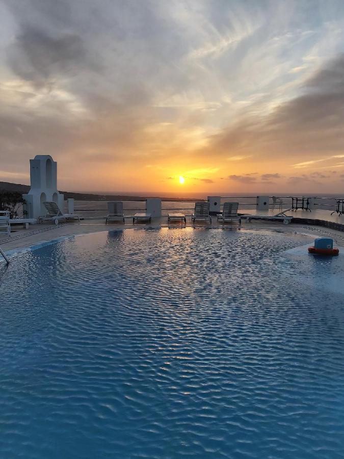 Ether Sunset Oia Zewnętrze zdjęcie